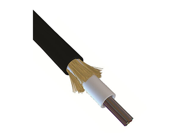 TKF GRGLDV Mikrokabel SM 12F 3,9mm S12 6000m/t